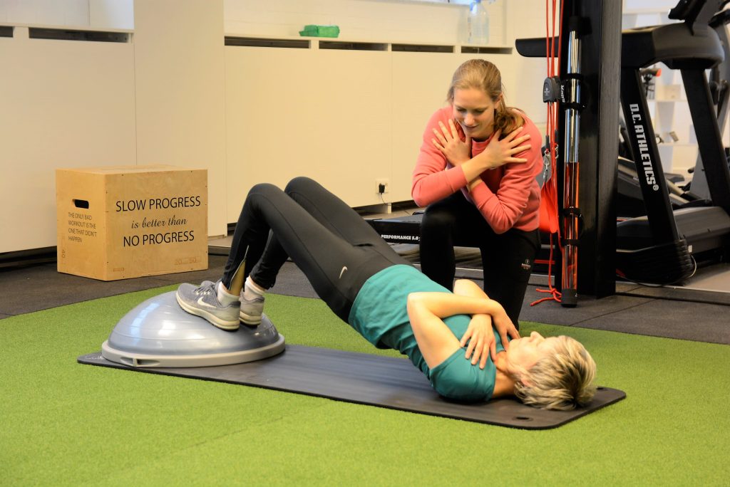 Coach.kine Annelies sportrevalidatie kinesitherapie