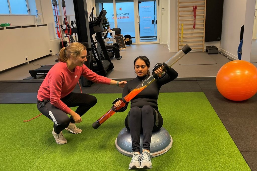 Coach.kine Annelies blessurepreventie kinesitherapie