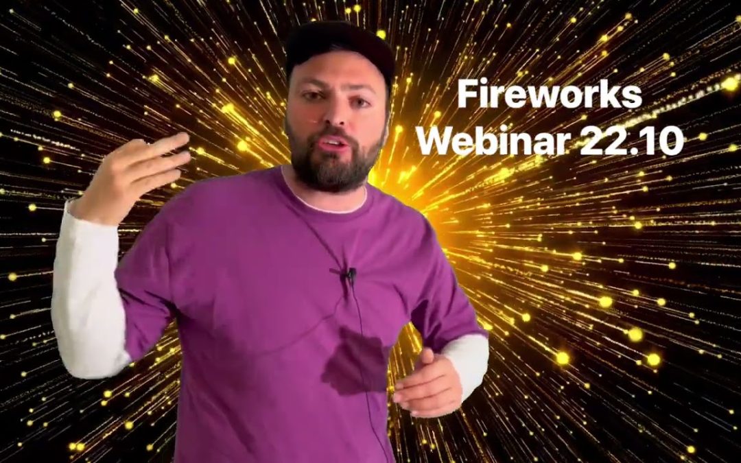 Bli med på Fireworks webinar 22.10