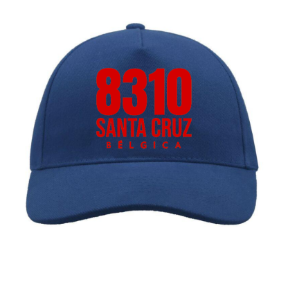 CAP RED ON BLUE 8310 SANTA CRUZ