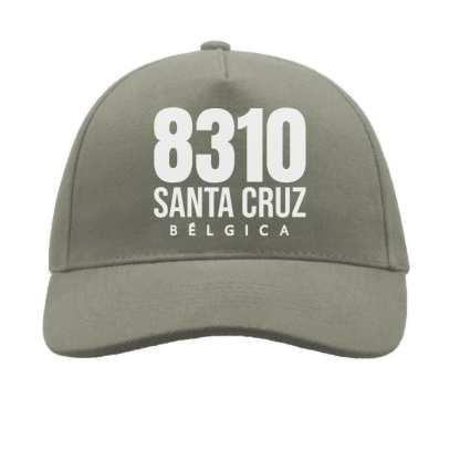 CAP WHITE ON GREY 8310 SANTA CRUZ