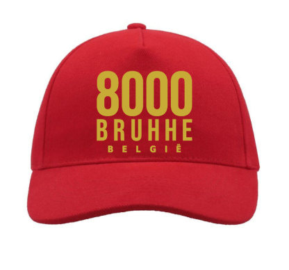 CAP GOLD ON RED 8000 BRUHHE