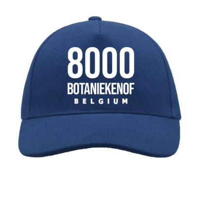 NEIGHBOURHOODIES CAP WHITE ON BLUE 8000 BOTANIEKENOF