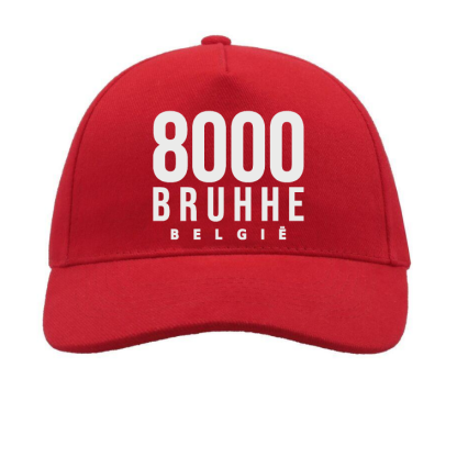 NEIGHBOURHOODIES CAP WHITE ON RED 8000 BRUHHE