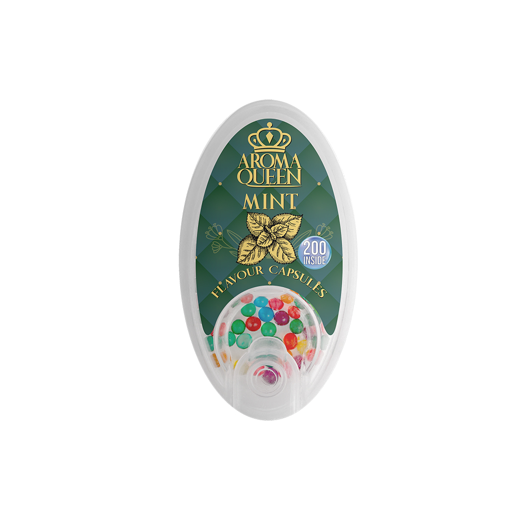 Aroma Queen Mint Click smakbollar – inklusive Inserter 200 st