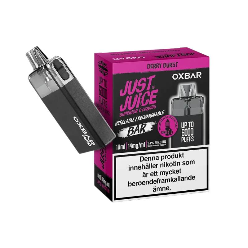 Just Juice Oxbar | Berry Burst | 2ml 14mg