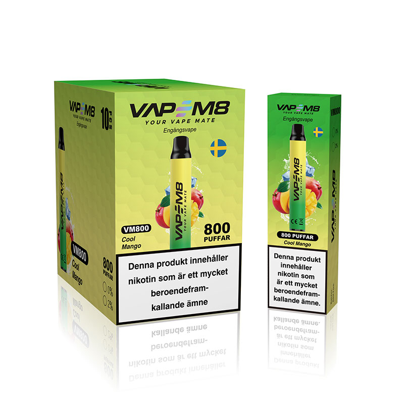 VapeM8 VM800 mango ICE 20 mg
