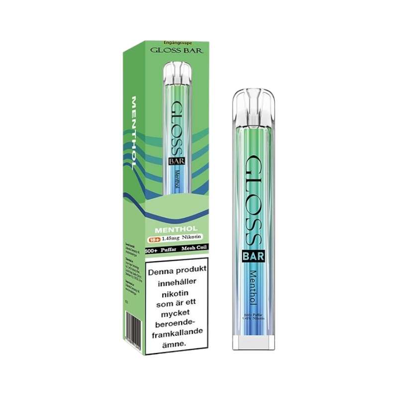 Gloss Bar Mesh Menthol 14.5mg