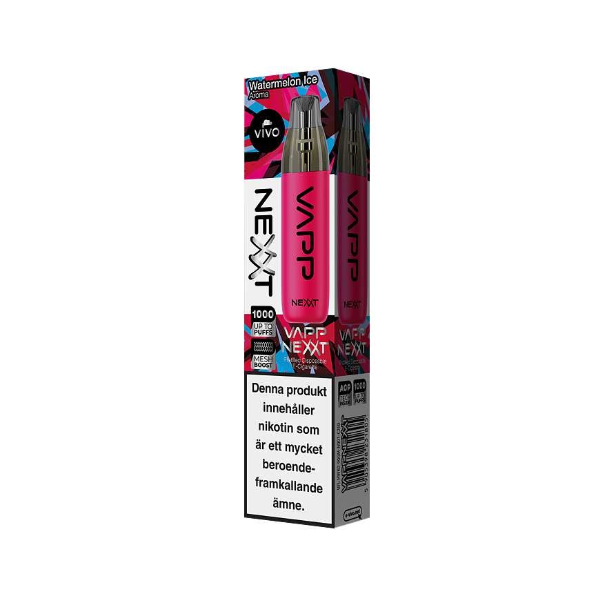 VAPP NEXXT PRO  Watermelon Ice 20MG 1000 PUFF