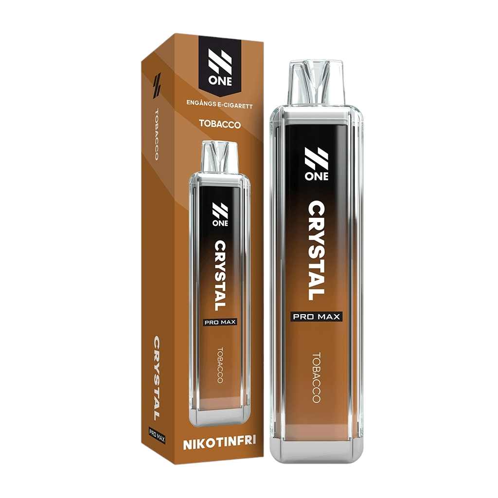 N One Crystal ZERO Mesh Tobacco 0mg 12ml