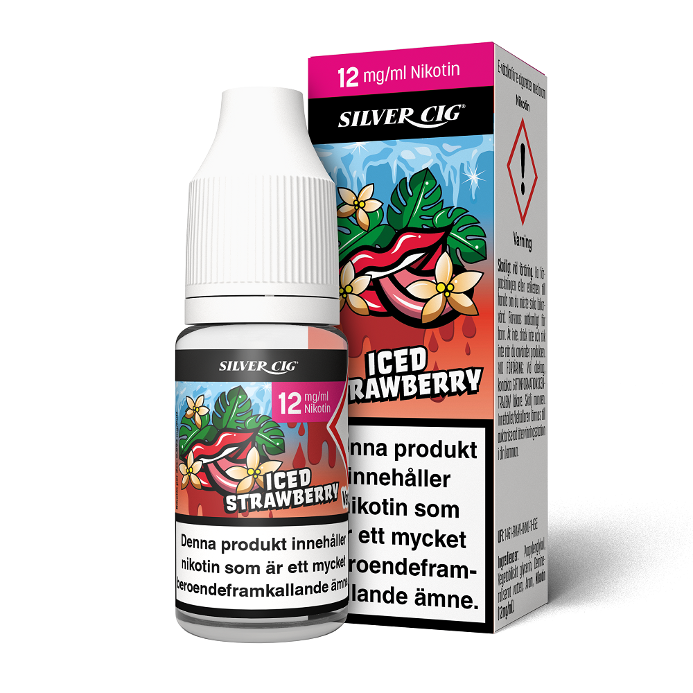 Iced Strawberry SilverCig 12mg 10ml