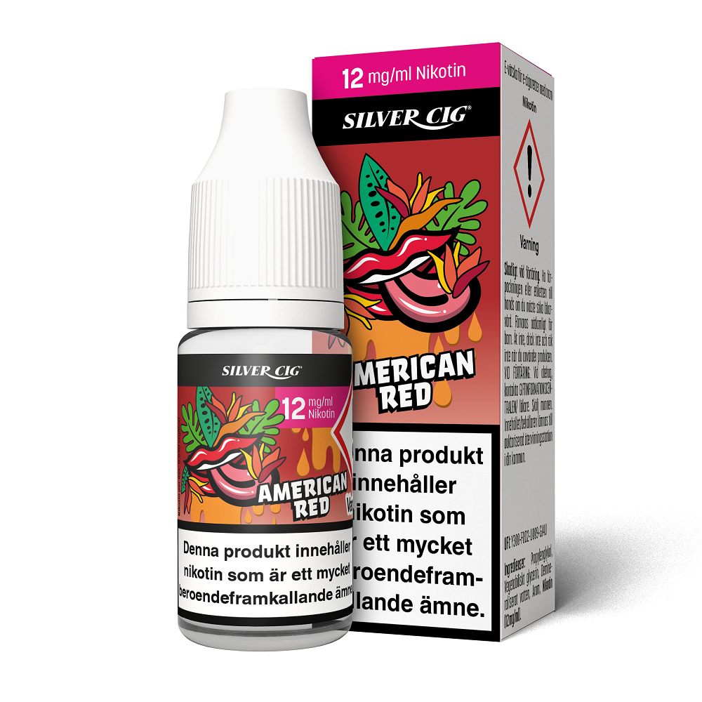 American Red SilverCig 12mg 10ml