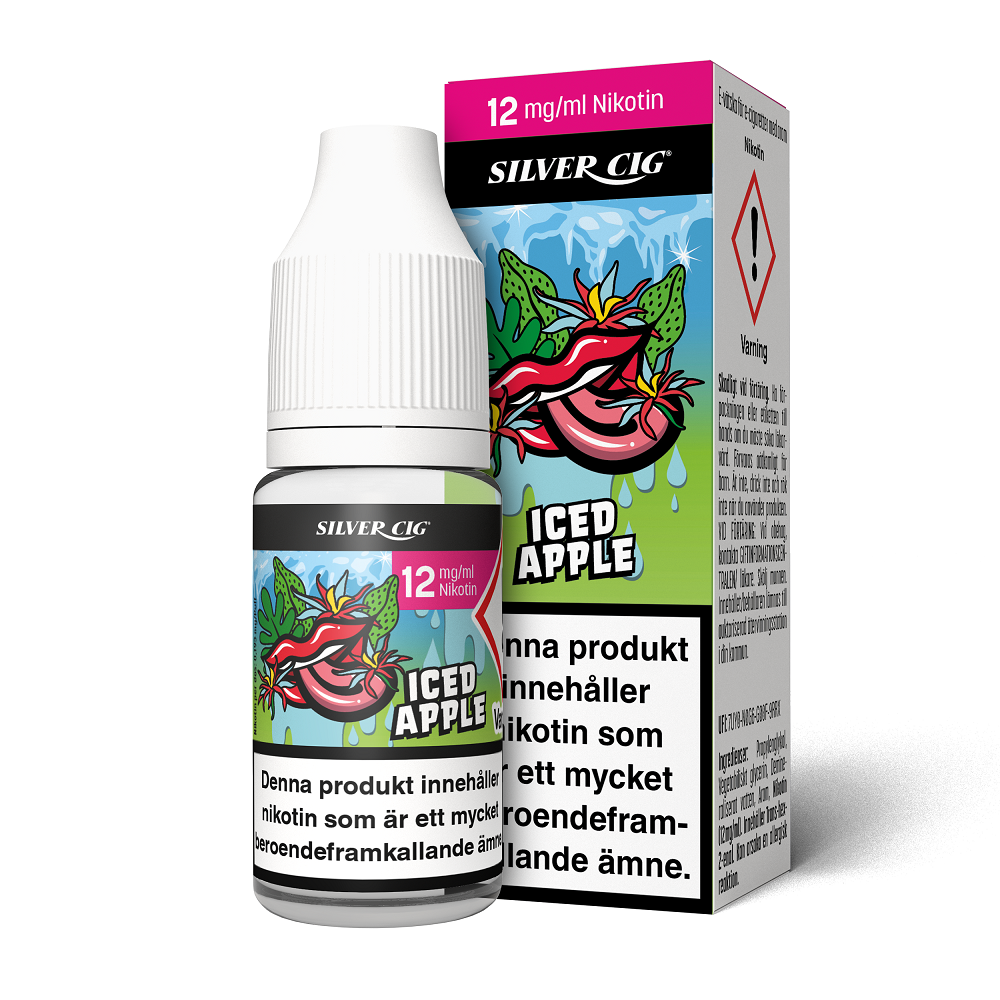 Iced Apple SilverCig 12mg 10ml