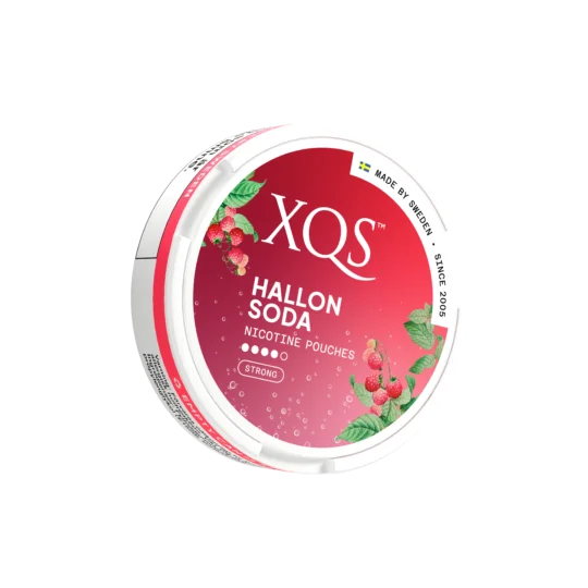 XQS Hallonsoda Strong