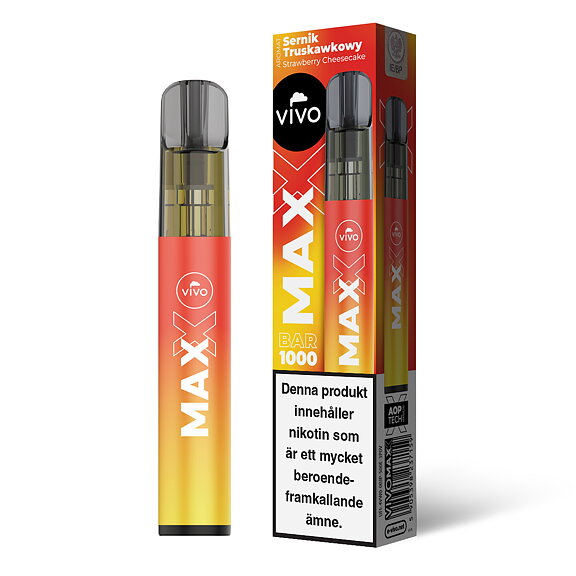 VIVO MAX STRAWBERRY CHEESE CAKE 14  MG