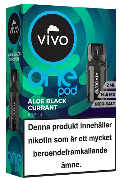 VIVO ONE POD ALOE BLACK CURRANT 14,5 mg