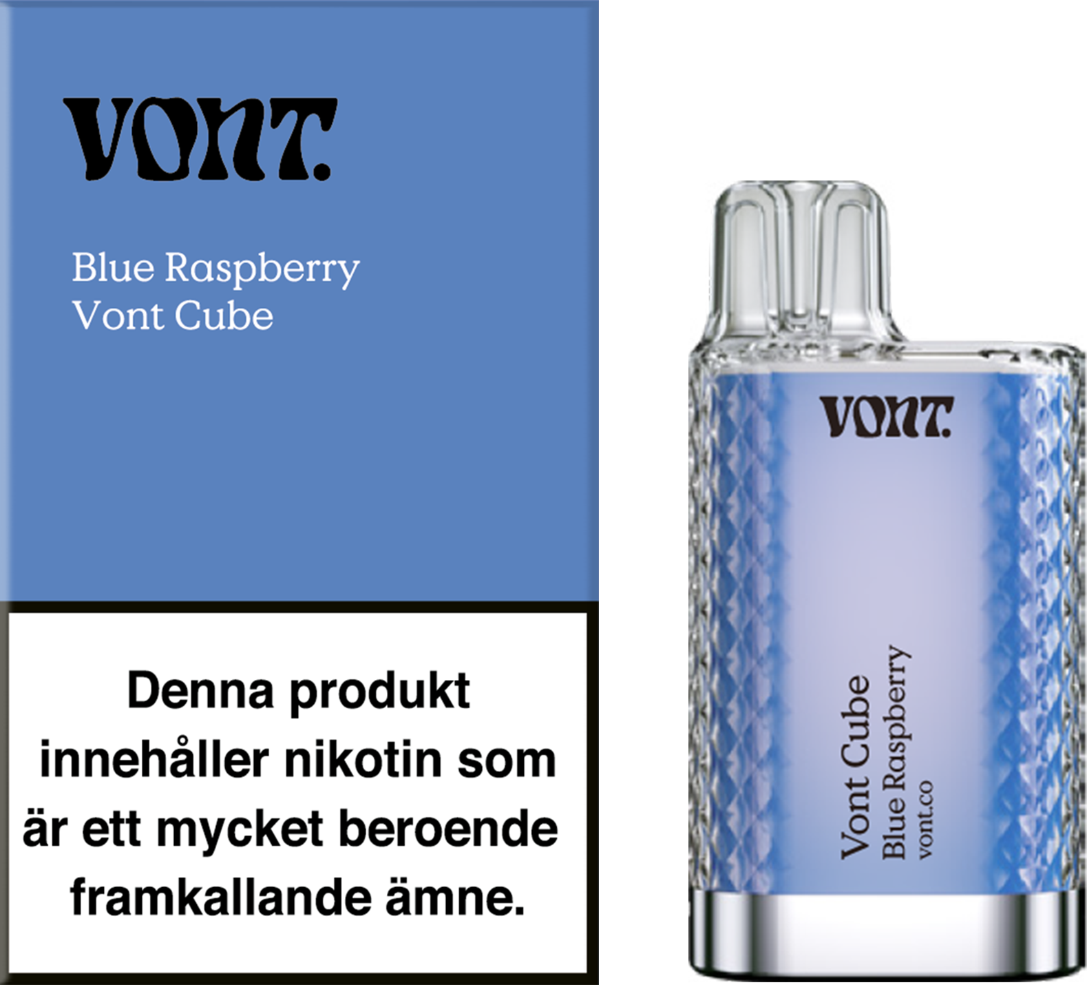Vont Cube –  Blue Raspberry