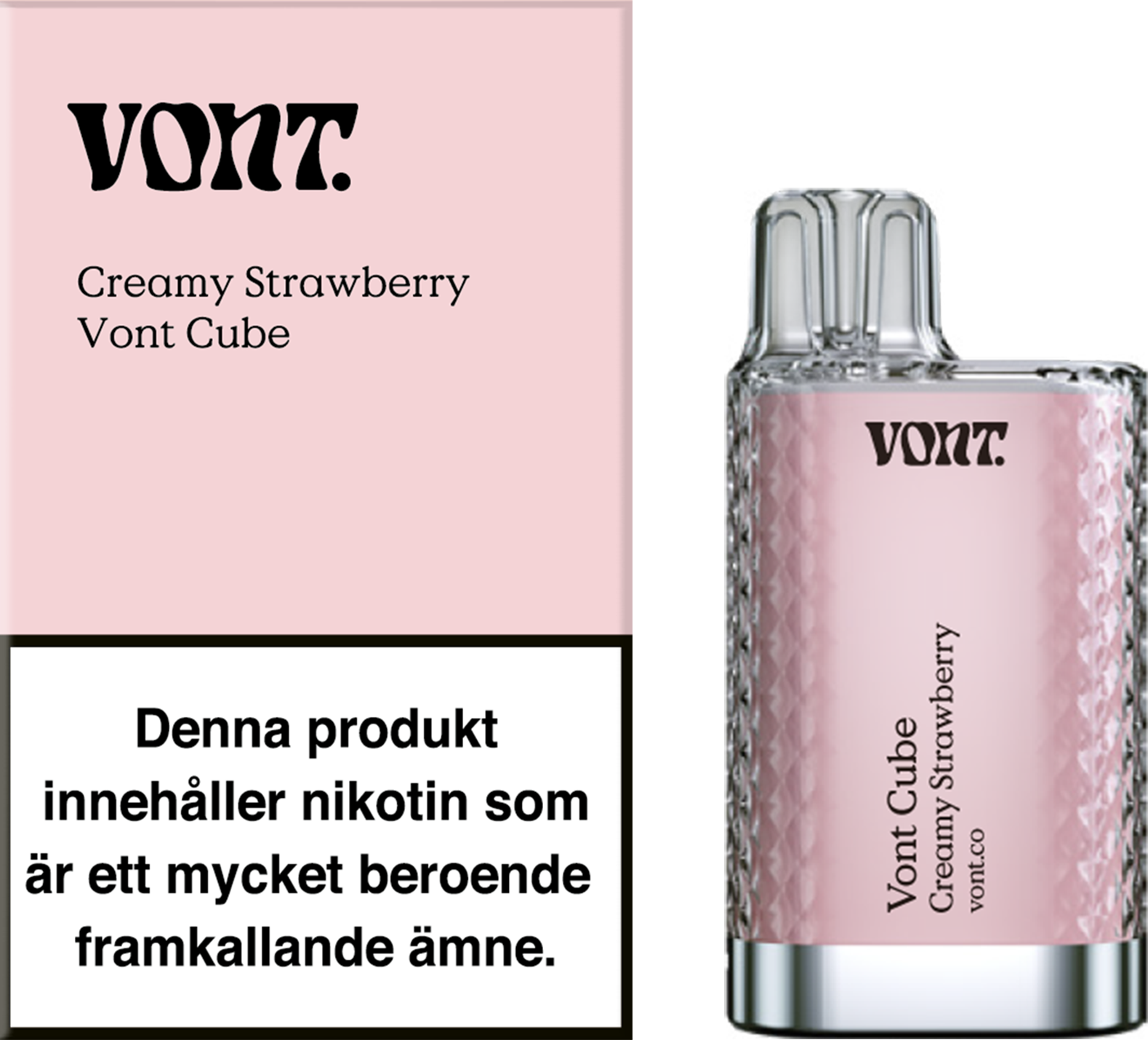 Vont Cube –  Creamy Strawberry