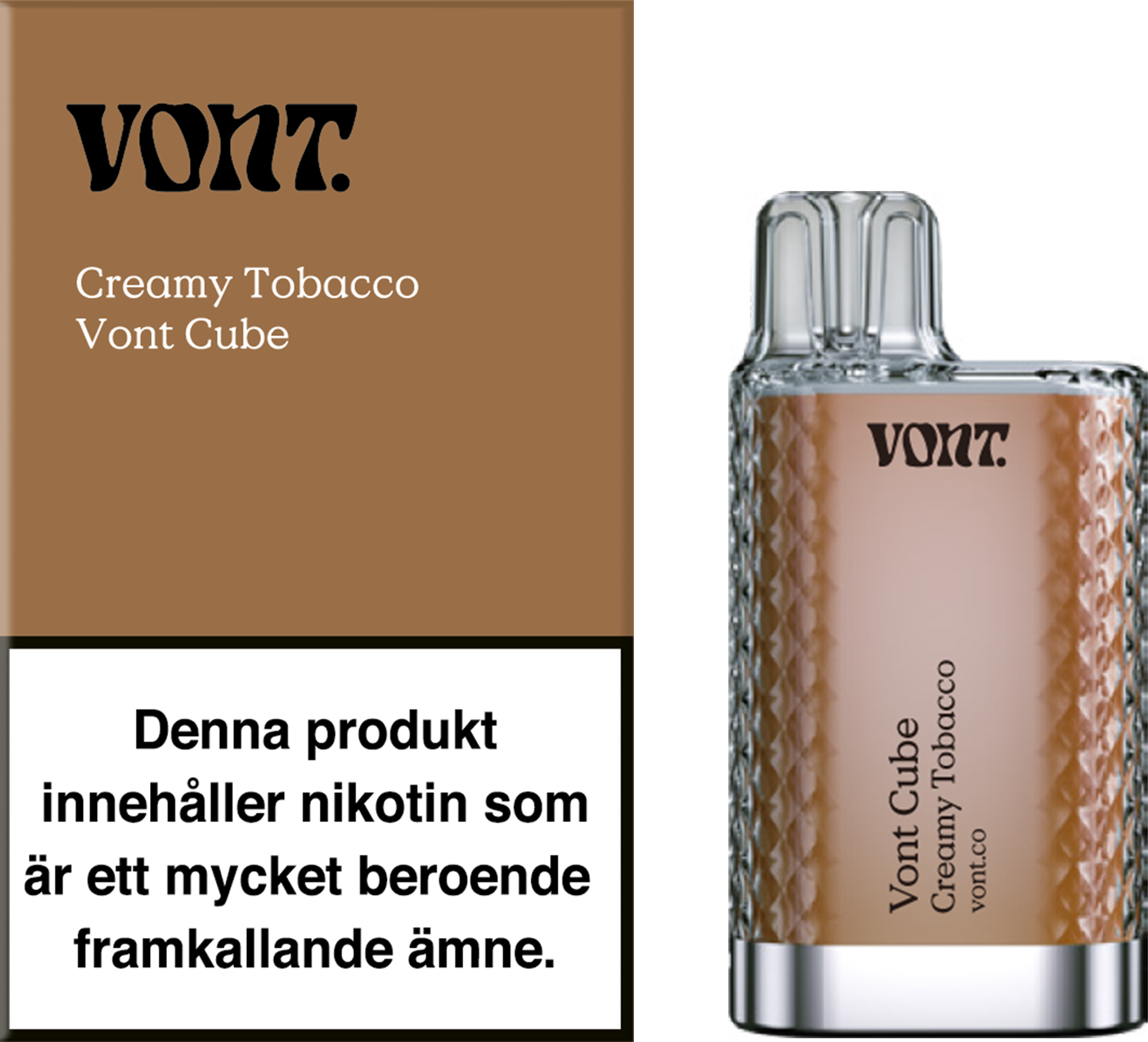 Vont Cube –  Creamy Tobacco