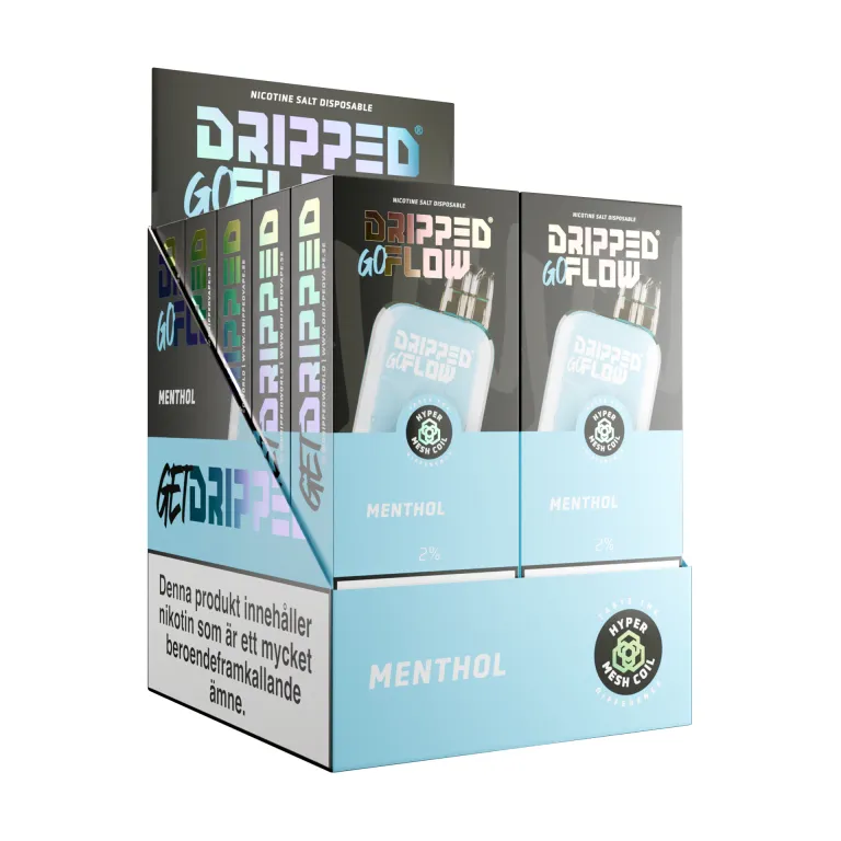 Dripped GoFlow   Menthol 20mg