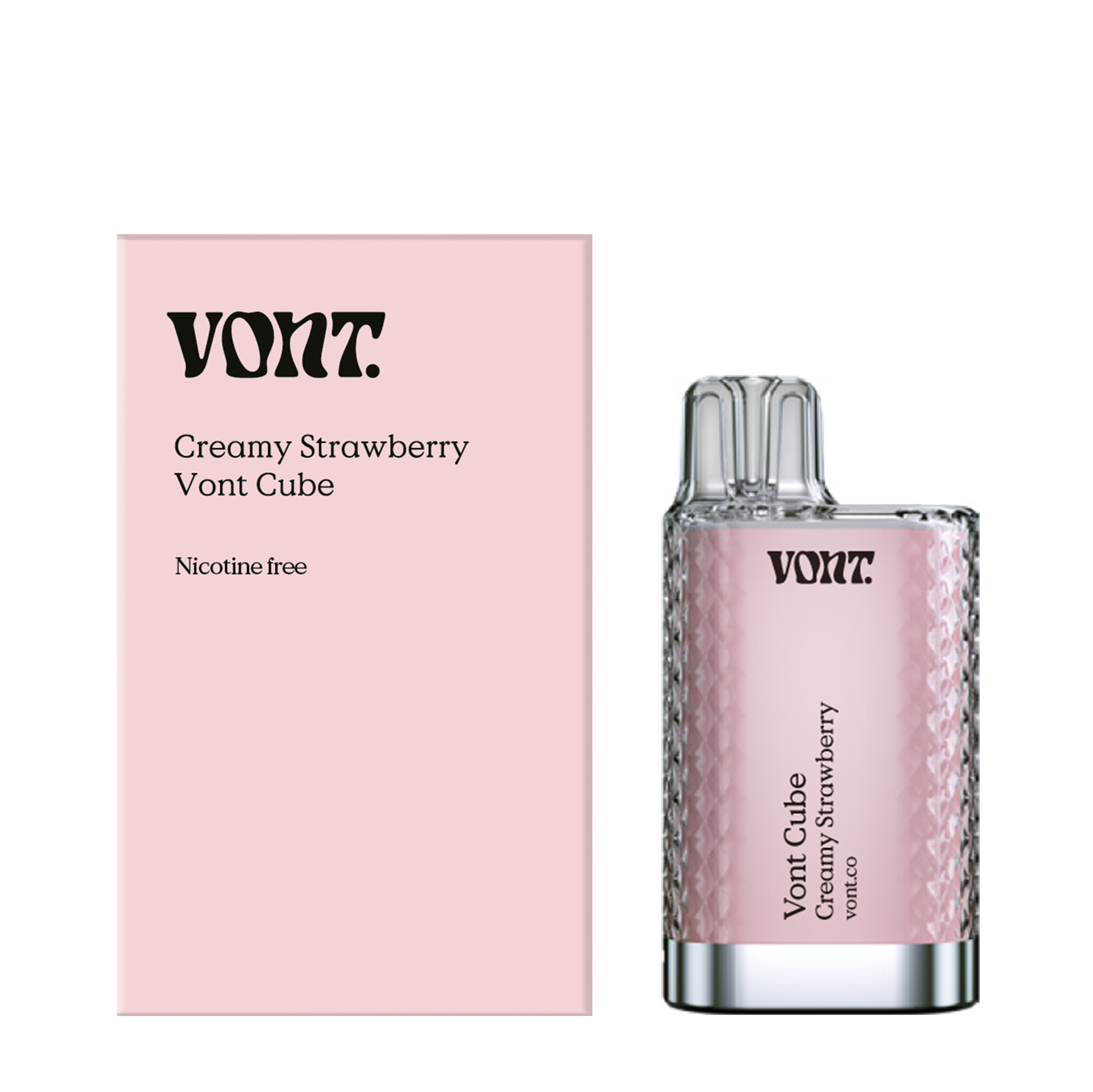 Vont Cube –  Creamy Strawberry Nikotinfri