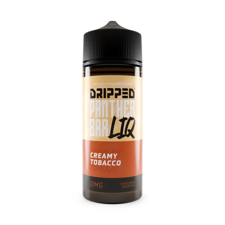 Dripped Panther Bar Liq  Creamy Tobacco100 ML