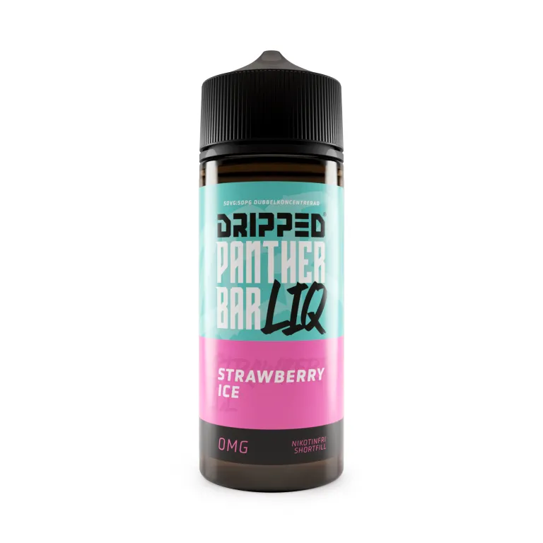 Dripped Panther Bar Liq  Strawberry Ice100 ML