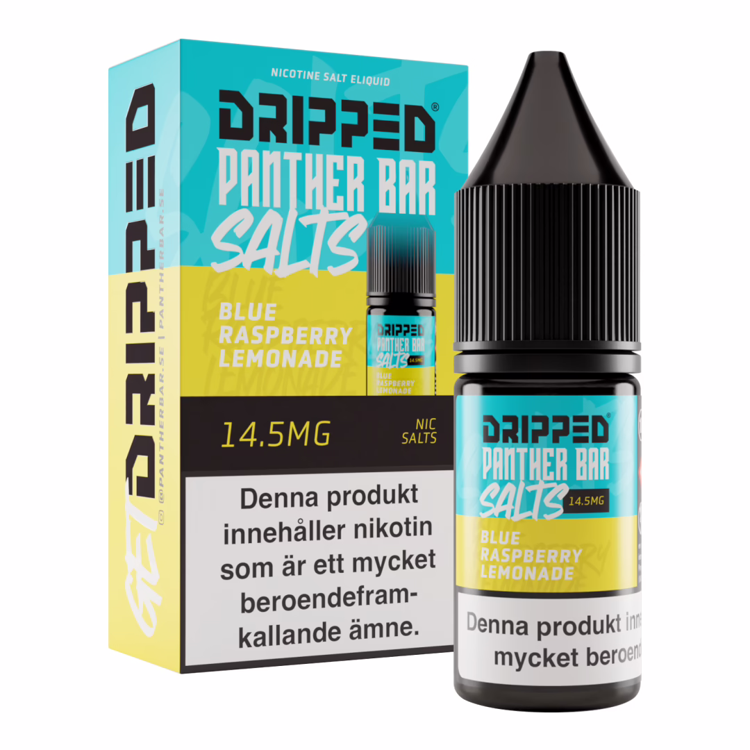 Dripped Panther Bar Salts – Blue Raspberry Lemonade (10 ml, 14,5 mg Nikotinsalt)
