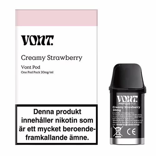 Vont Pod Creamy Strawberry