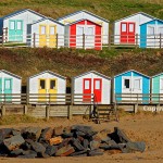 Bude, Cornwall - beach huts