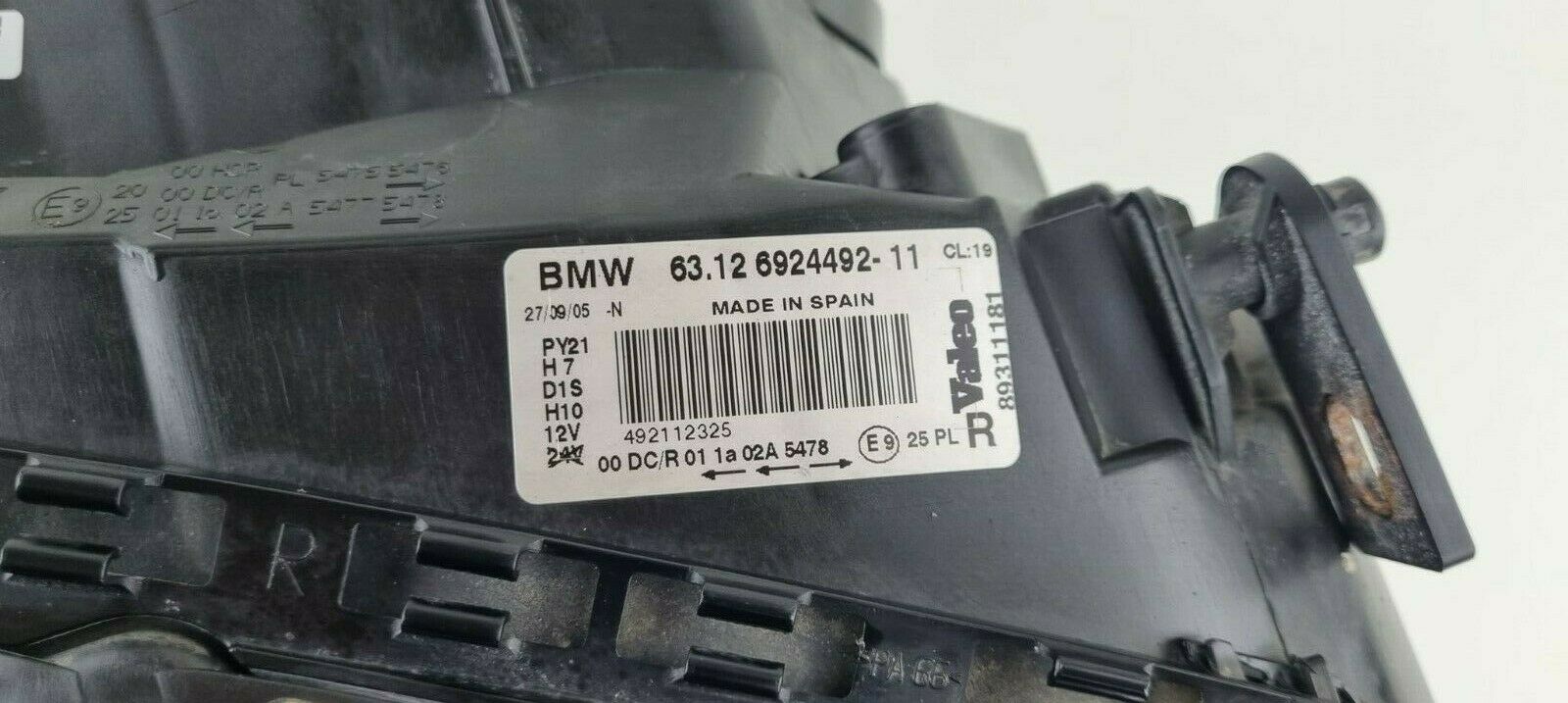 BMW 1 SERIES E87 BIXENON RIGHT DRIVER SIDE HEADLIGHT WITH BALLAST 3/096 KK Car Parts