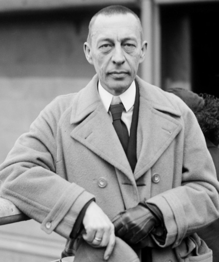 Sergei Rachmaninoff op latere leeftijd