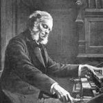 César Franck aan zijn orgel