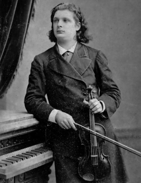 Eugène Ysaÿe in 1883