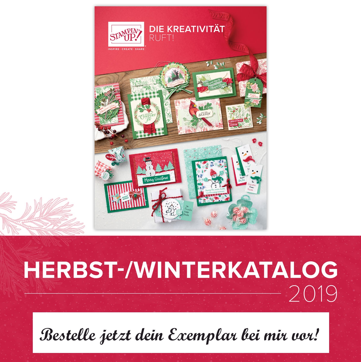 Bestell dir jetzt deinen Herbst- / Winterkatalog 2019!!