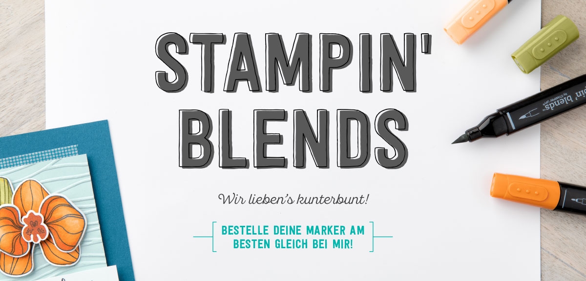 Es kommt was Neues – Stampin’Blends!