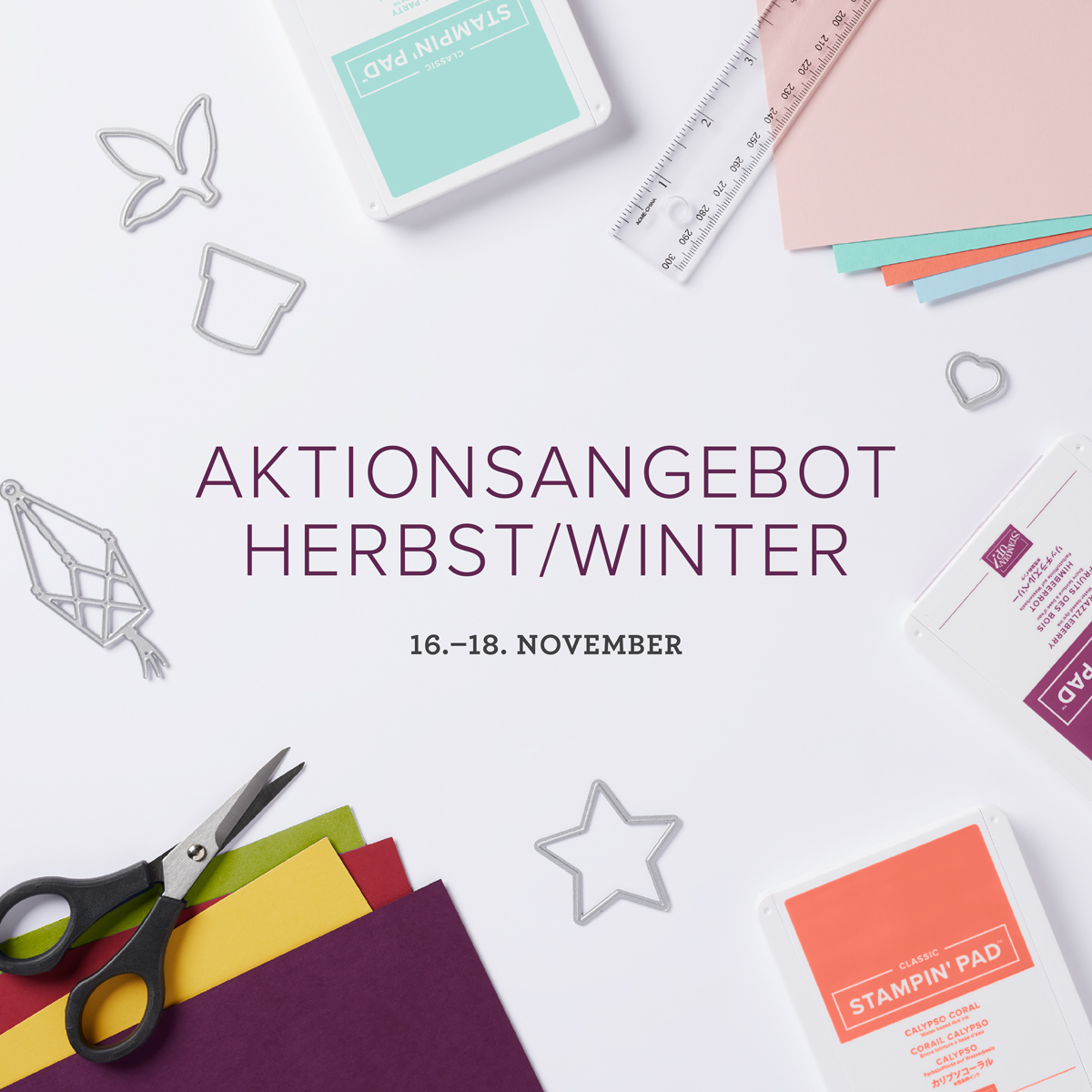 Aktionsangebot Herbst / Winter vom 16.-18 November