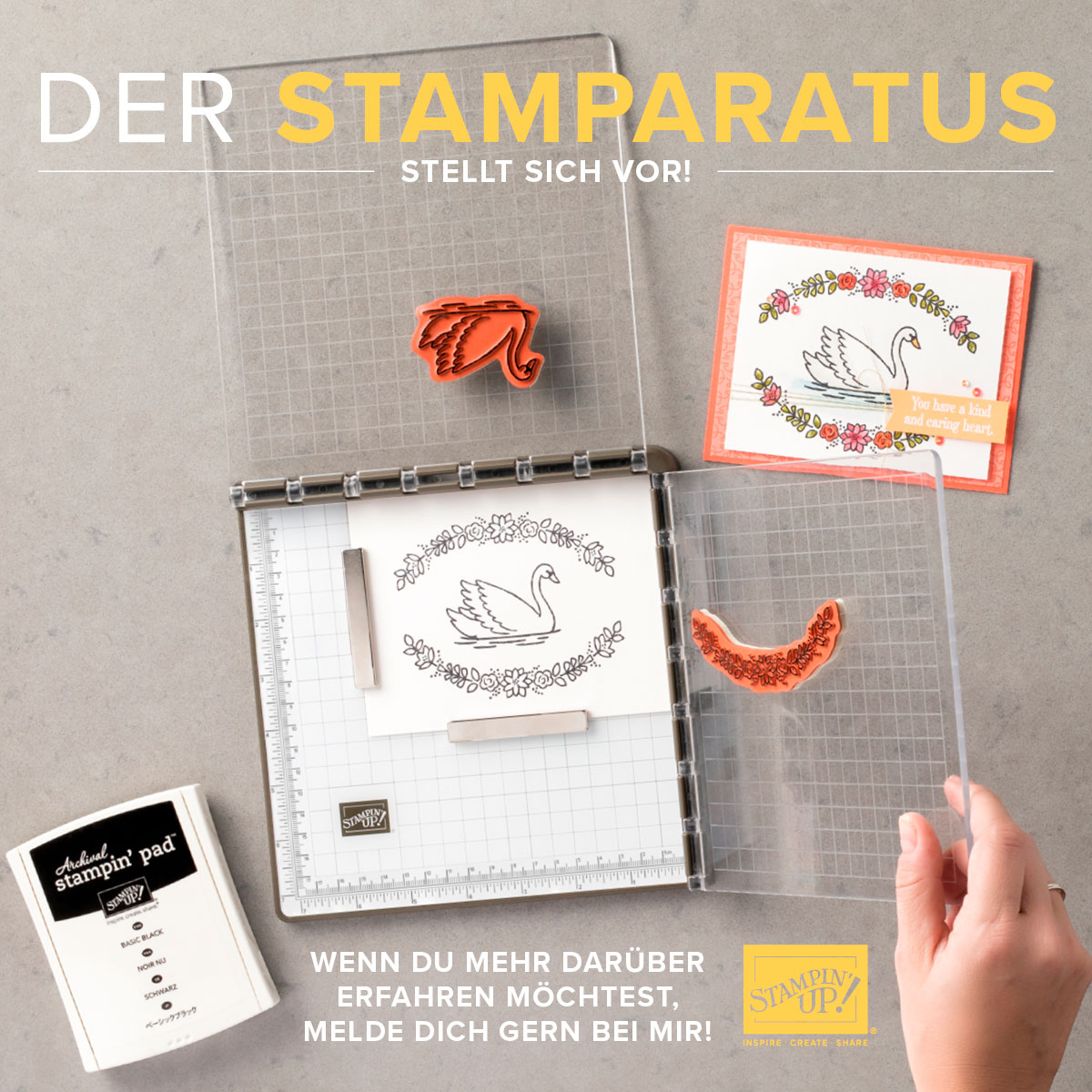 Der Stamparatus kommt!