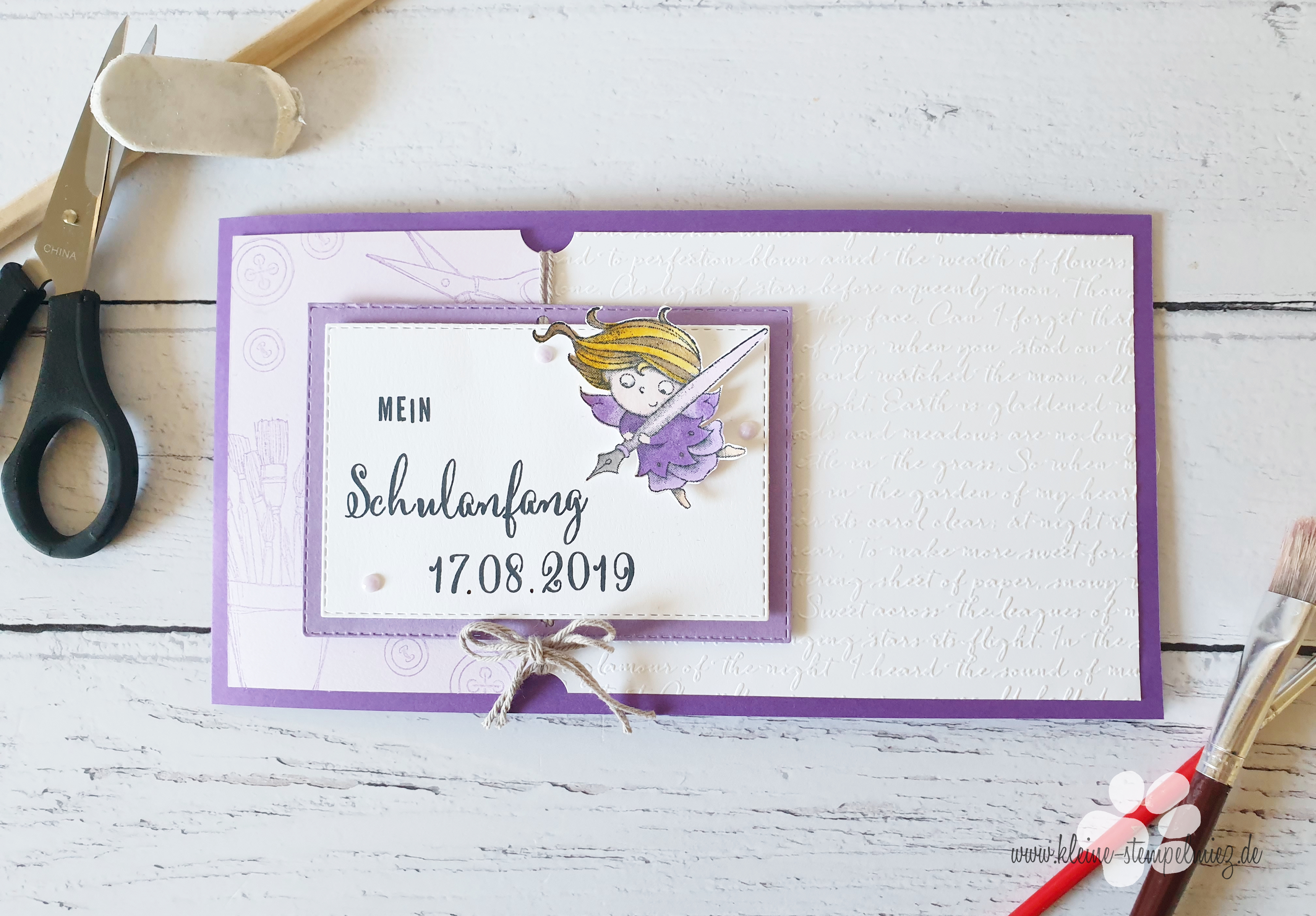 Blog Hop Team Stempelfroschberlin – Einschulung