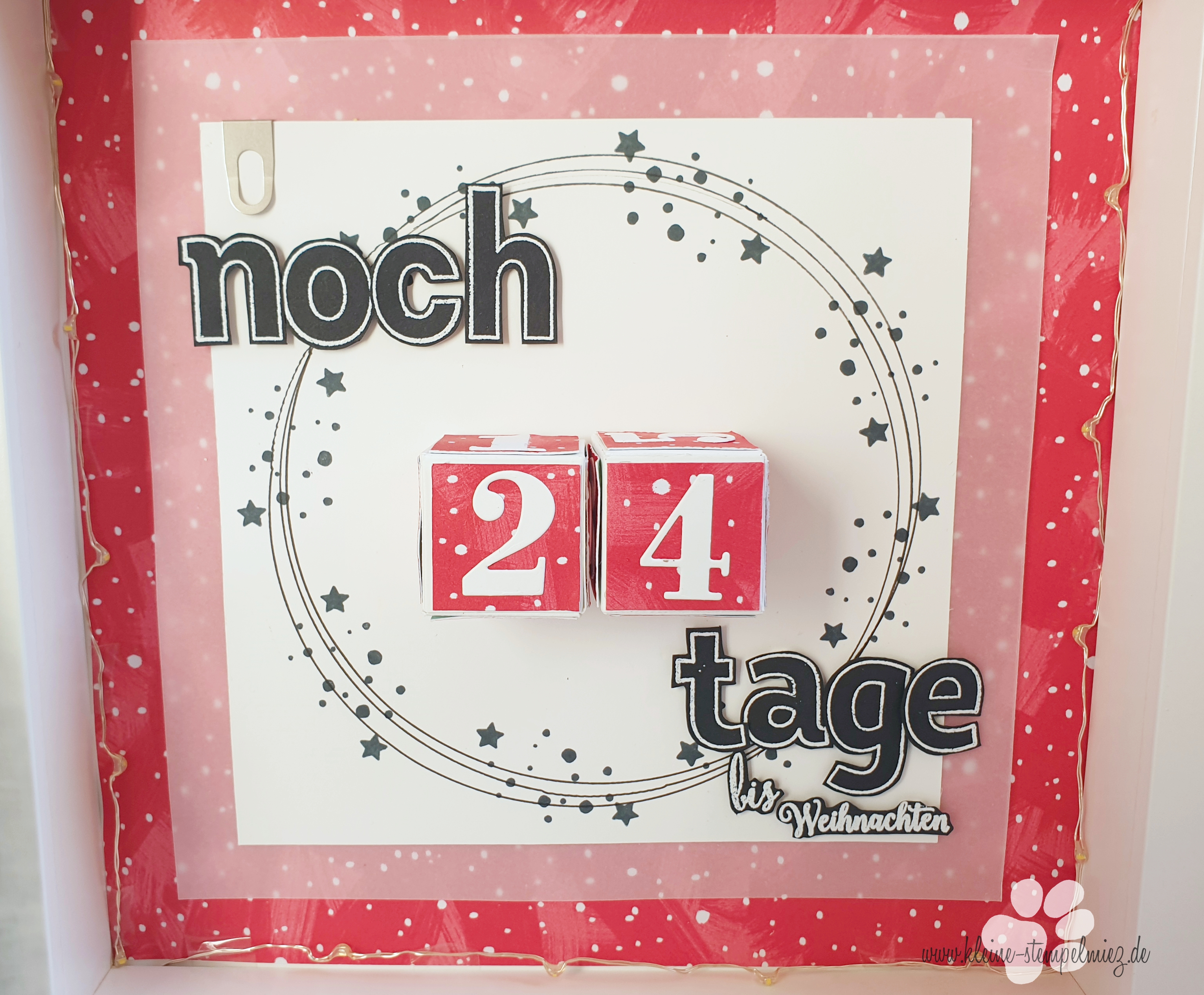 PaStello Blog Hop – Weihnachtsideen mit Licht und Papier