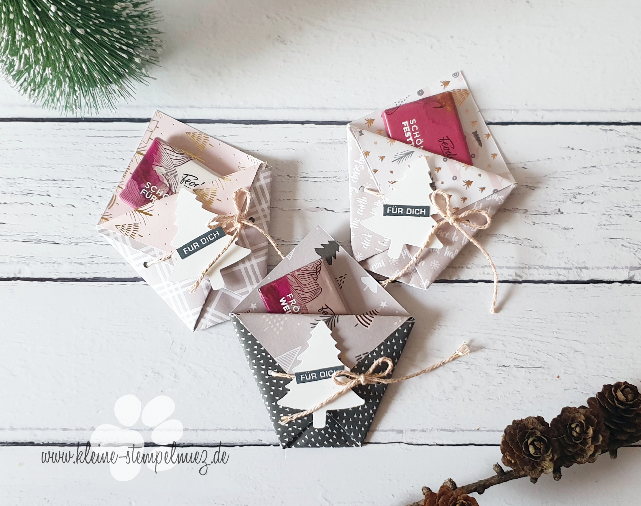 Kreativ durch den Advent – Origami Tüten Tischgoodies