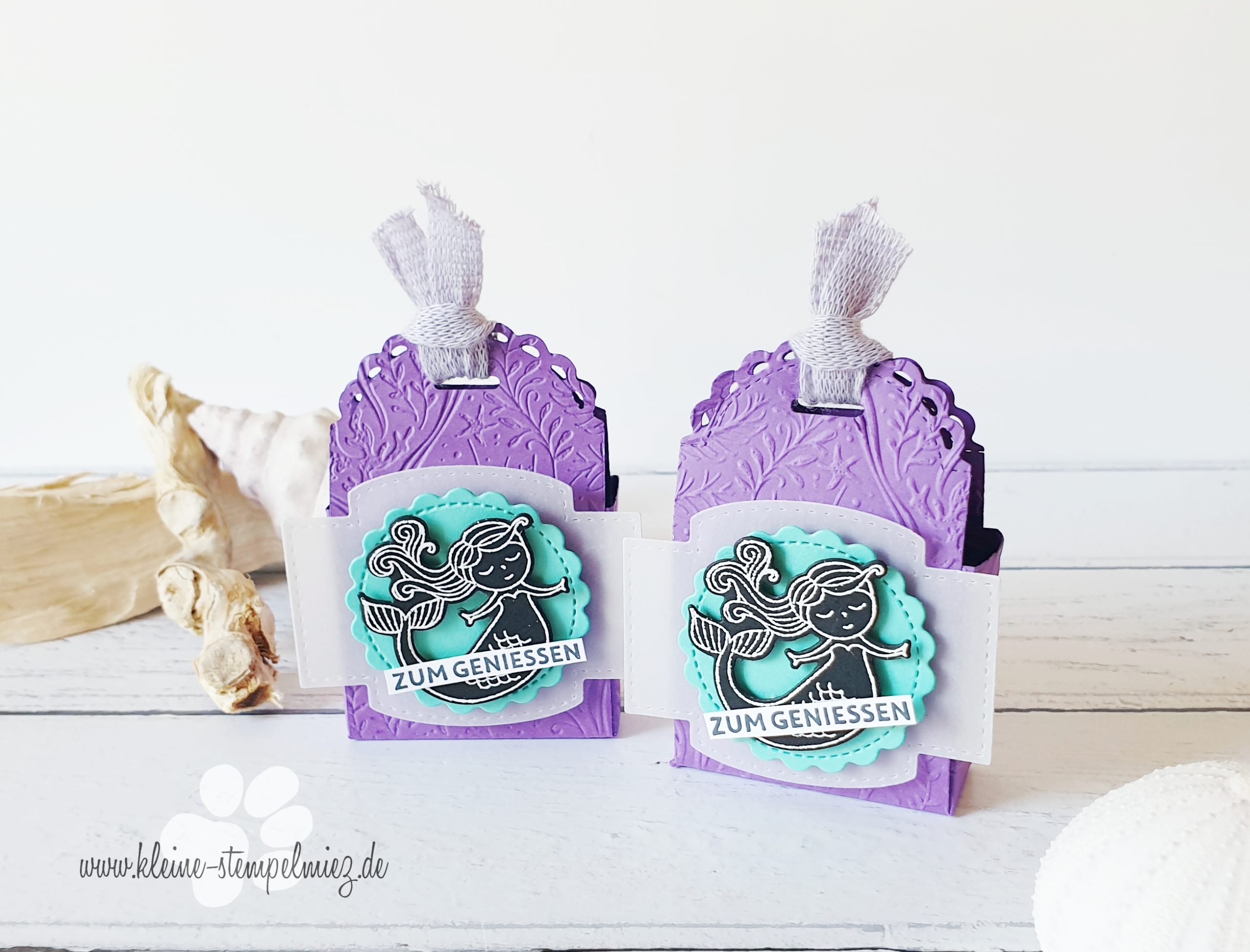 Meerjungfrauen Mini Geschenkschachteln