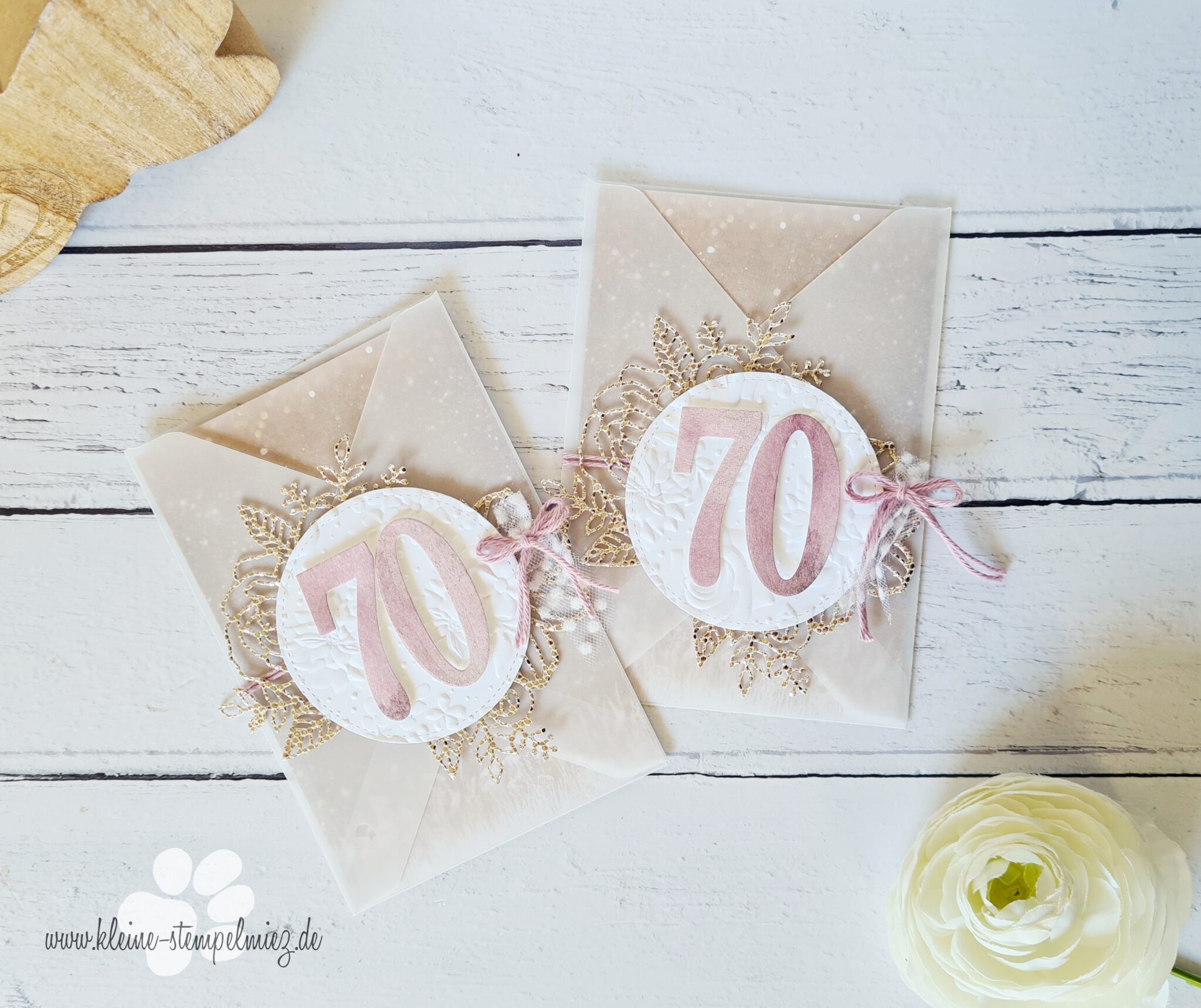 Einladung Zum 70 Geburtstag Selbst Gestalten Einladungen zum 70. Geburtstag | Kleine Stempelmiez – Basteln aus Liebe