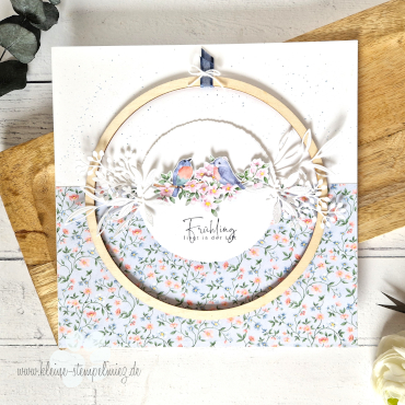 Stampin’ Unlimited Blog Hop – Blumiger Frühlingsrahmen