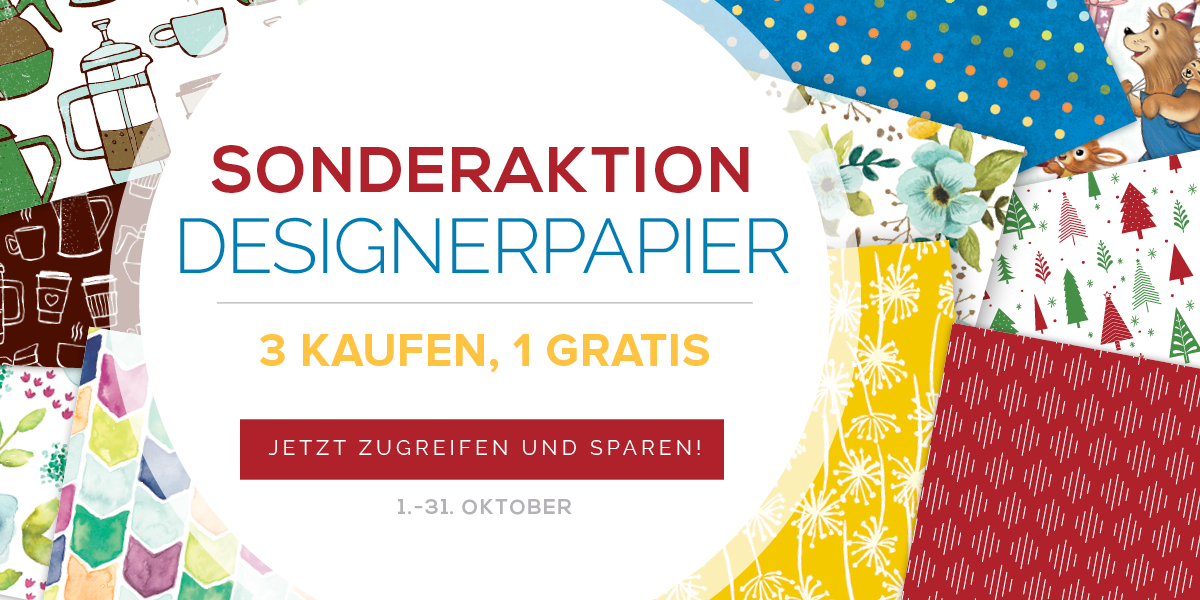 Sonderaktion Designerpapier