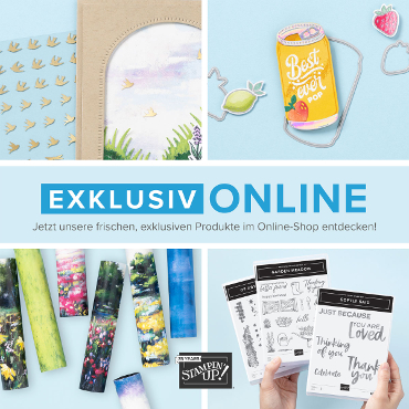 Weitere Exklusiv Online Produkte ab heute erhältlich