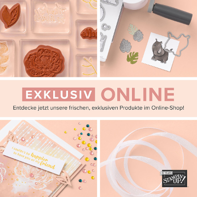 Exklusiv Online Produkte ab heute erhältlich und Zugang in der Set-Produktlinie