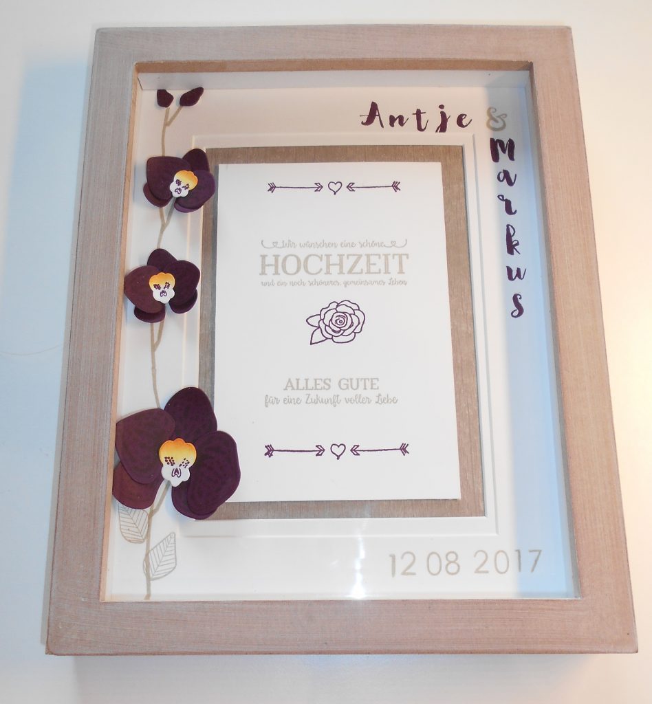 Glückwünsche zur Hochzeit am 12.08. Teil 3 ) Kleine Stempelmiez