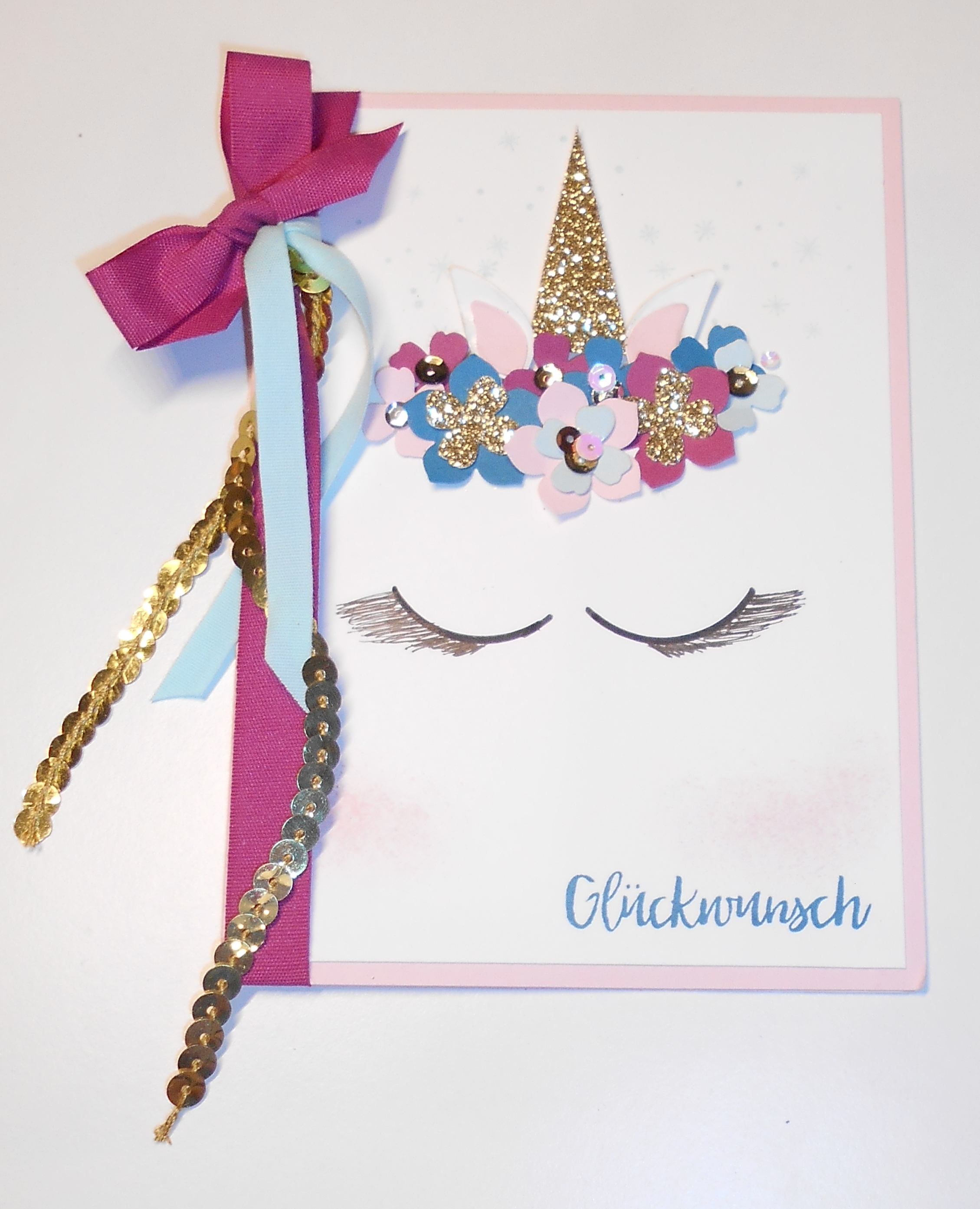 Einhorngeburtstagsset
