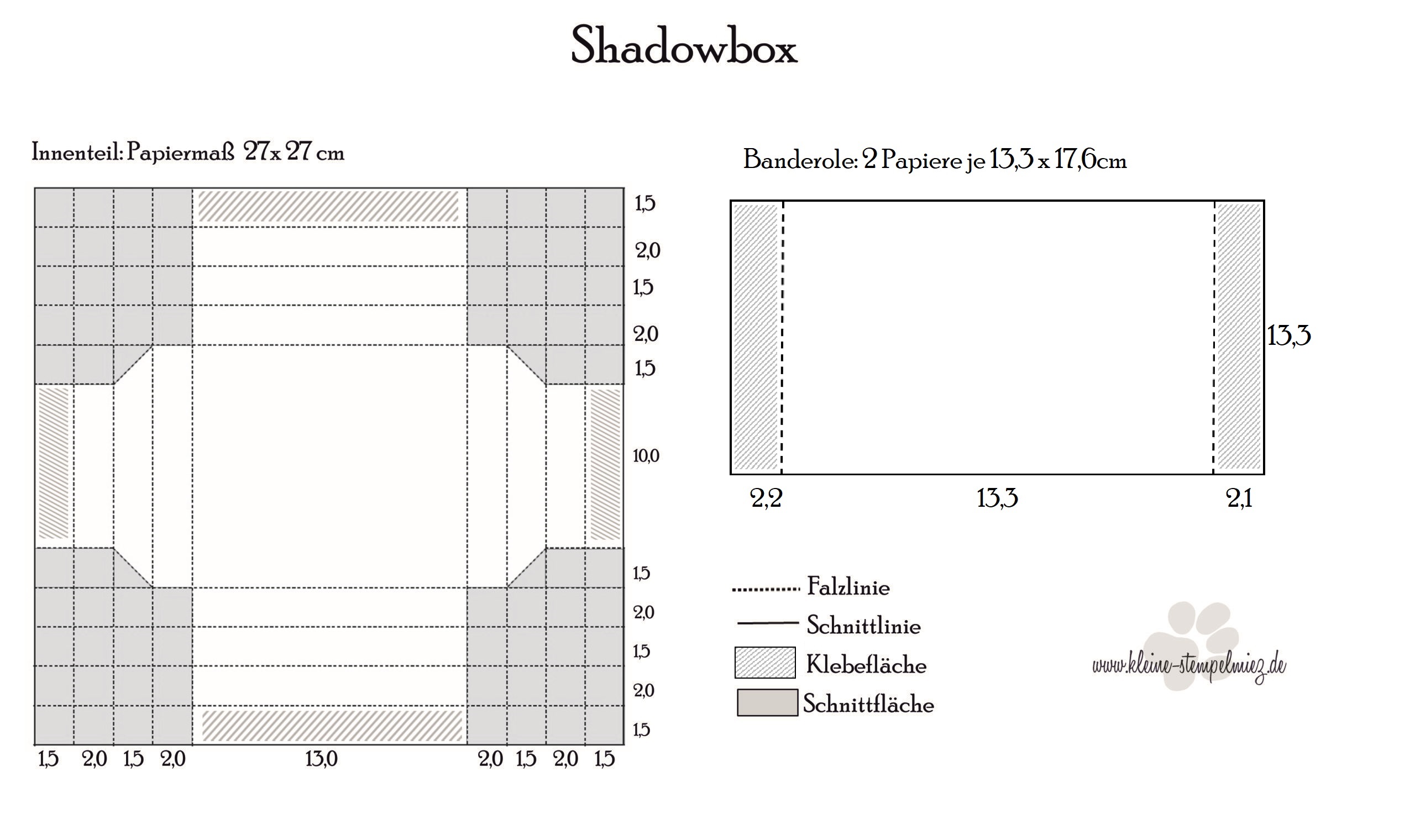 Workshop „Neuer Jahreskatalog“ – Projekt 1 Shadowbox